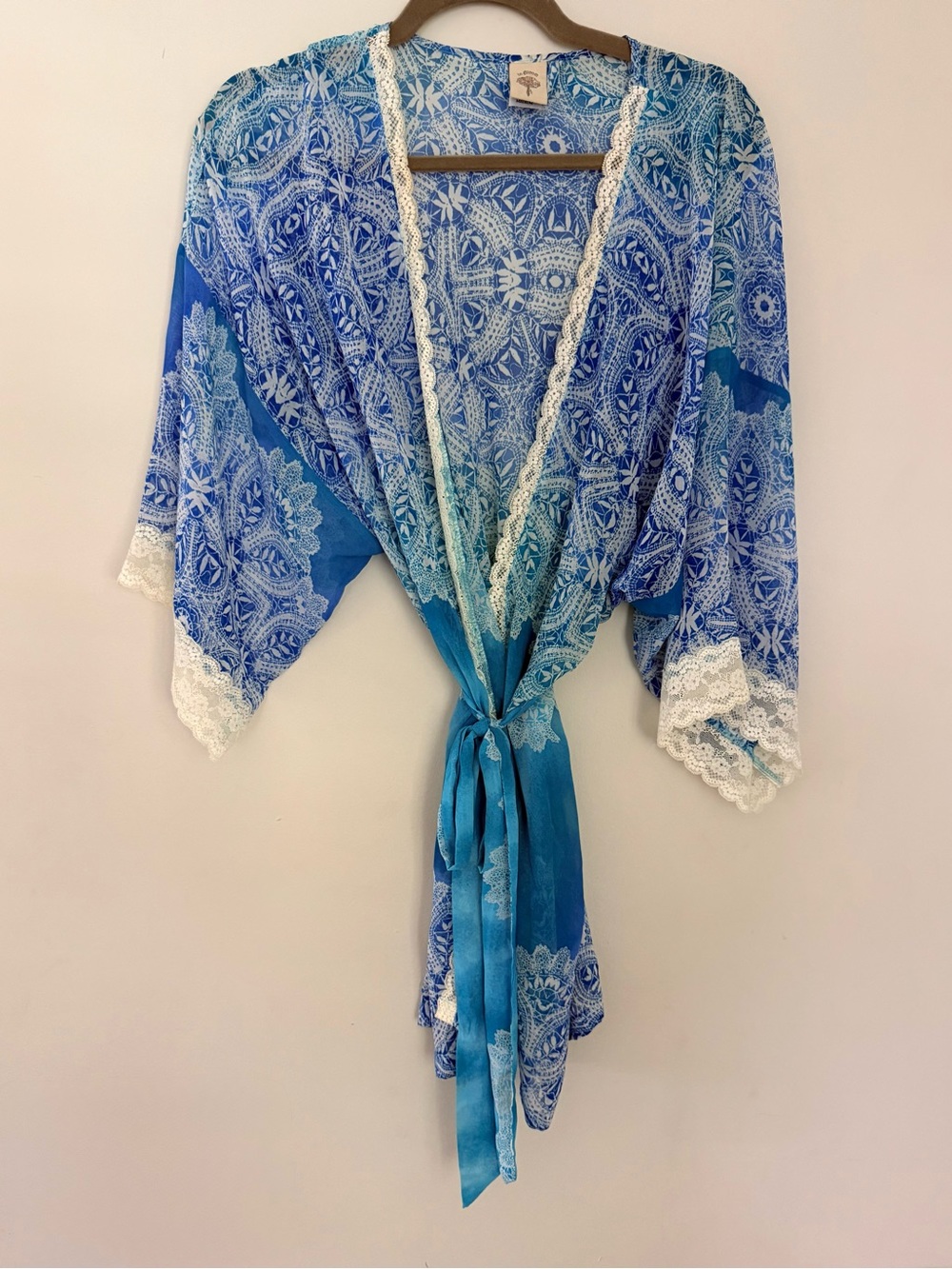 In Bloom by Jonquil Kimono Robe Boho Lace Fairy S/M